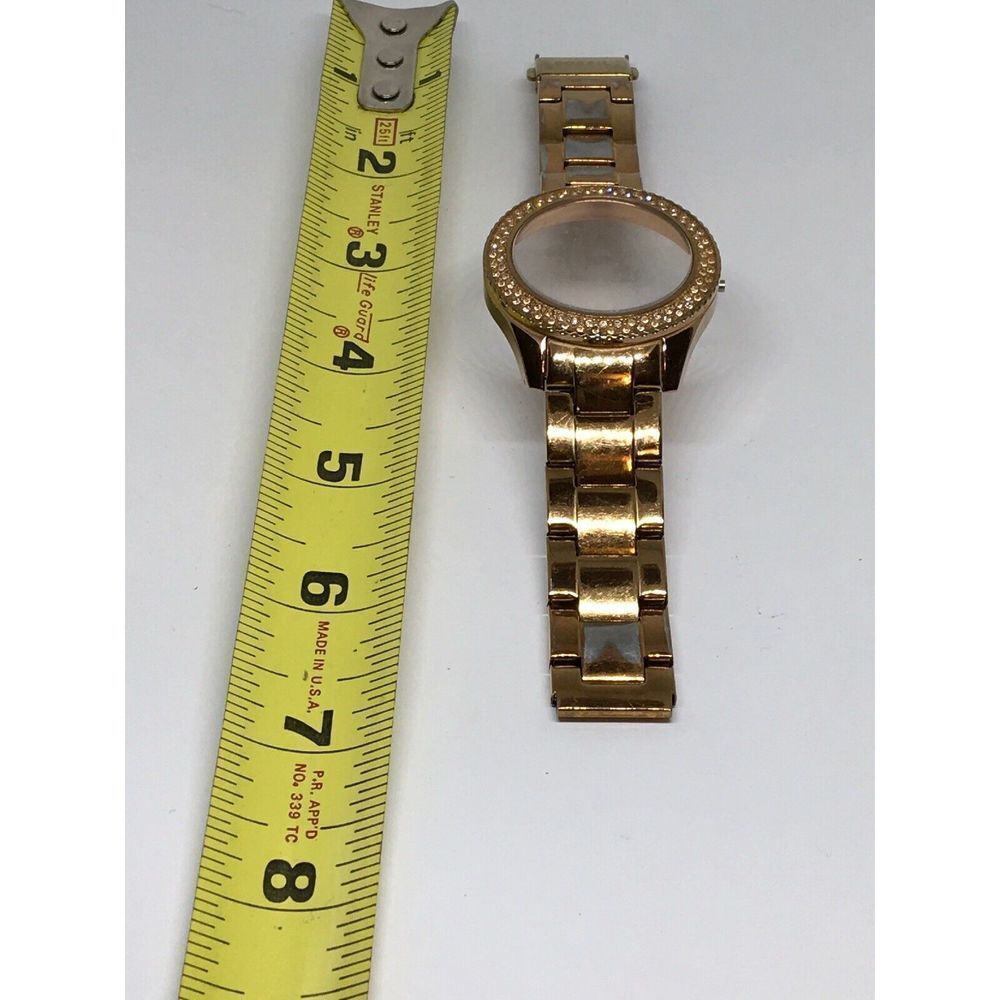 Fossil Watch Strap Bracelet Links Case Use For Parts Used Band 18mm T642